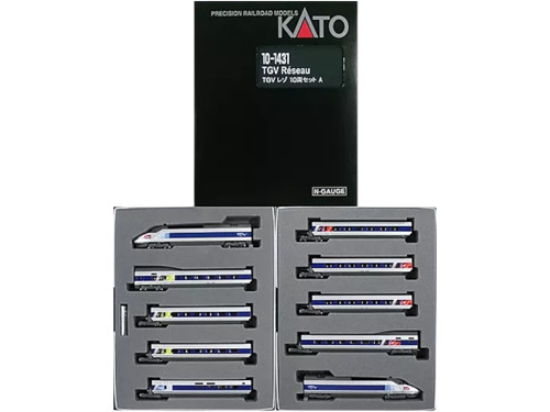 Kato 1431 tgv reseau - tgv, 10-car