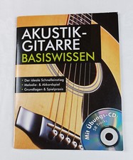 Akustik-Gitarre Basiswissen mit CD Naumann & Göbel – unbenutzt wie neu
