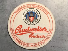 Bierdeckel Coaster Beermat Budweiser Budvar  #1005#