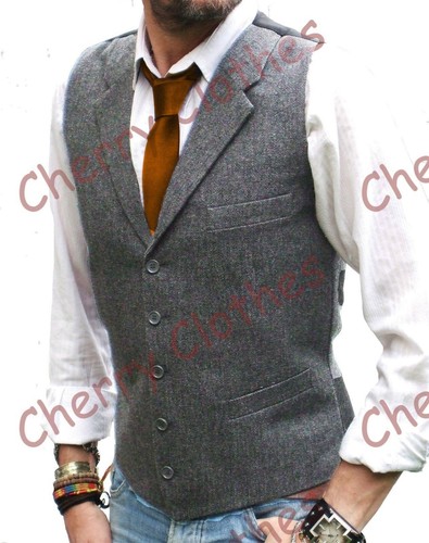 Herren wollmischung grau - herren,