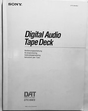 Sony digital audio tape - digital, deck