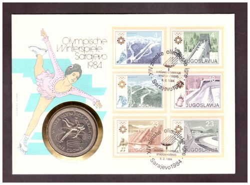Numisbrief 1984 jugosl - numisbrief,