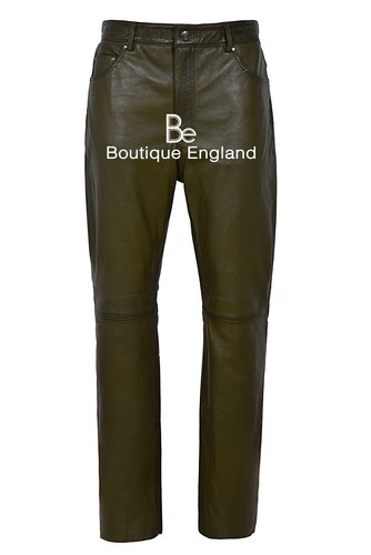 Olivgrüne herren lederhose - olivgrüne,