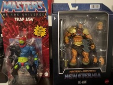 Masters of the Universe Origins Trap Jaw+ He-Man Mastercerse