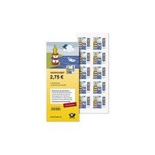 2,75 € Briefmarken Deutsche Post 10x selbstklebend original Versand Warensendung