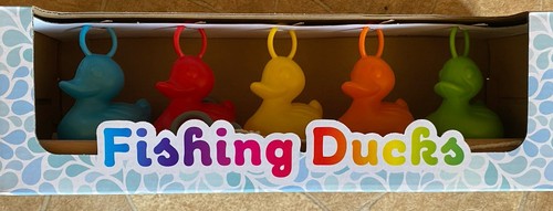 Angelspiel enten bunt mit 2 - ,