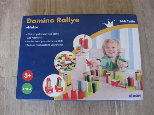 Domino rallye aus holz von - holz,,
