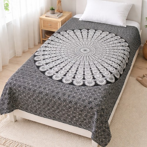 Tagesdecke dekotuch mandala - tagesdecke,