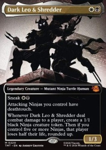 Dark leo shredder - &,