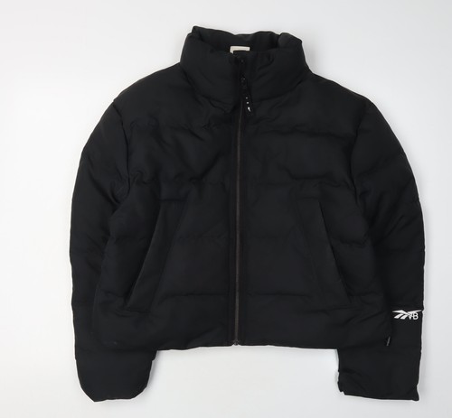Schwarze polyesterjacke damen - schwarze,
