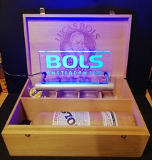 alte Steingut-Flasche BOLS