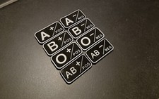 Blutgruppenpatch Klett