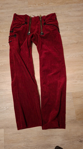 Zunfthose oyster feincord rot - oyster,