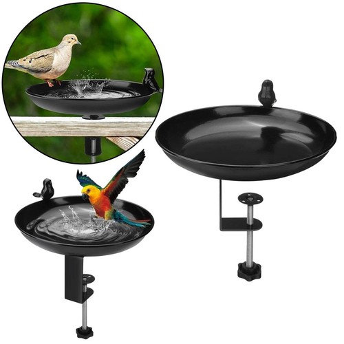 Eisen vogelbad mit stabiler - eisen,