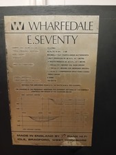 WHAREFEDALE E.SEVENTY