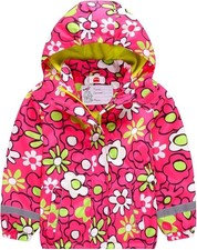 Regenjacke Mädchen gefüttert
