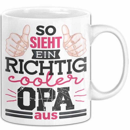 Opa tasse geschenk sieht - opa,
