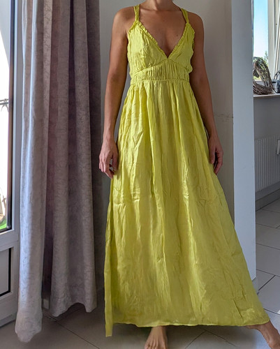 Zara damen maxikleid lang - damen,