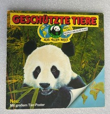 Ferrero Album: Geschützte Tiere WWF Komplett alle Duplo & Hanuta Bilder (c) 1984