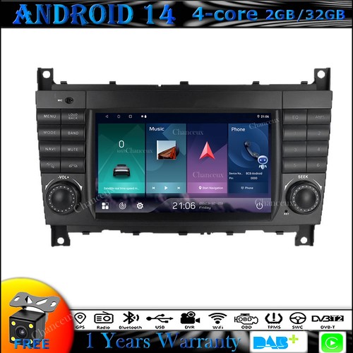 Android autoradio carplay - 7"android,