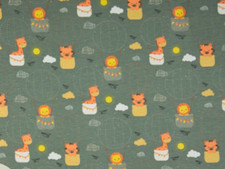 Jersey 100x150 cm, Tiere