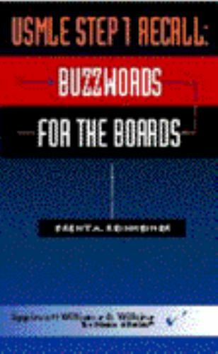 Usmle step recall buzzwords - usmle,