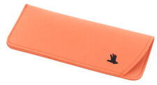 weiches leichtes Einstecketui für Brillen / Etui aus Moosgummi in ORANGE | NEU