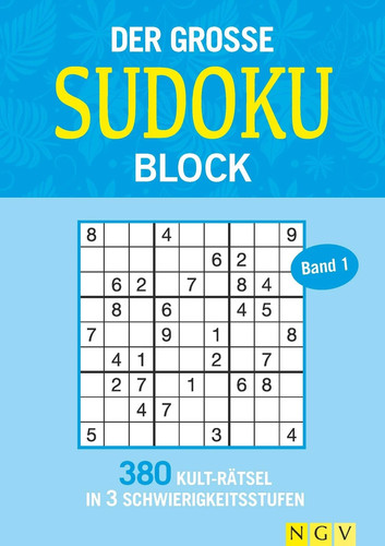 Der große sudoku - block, band