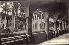 Ak Assisi Umbria,  Chiostro di