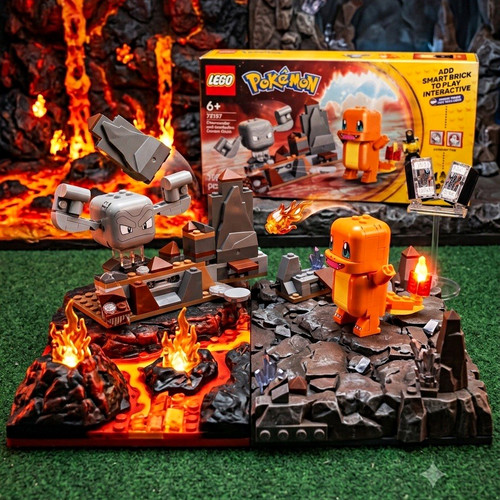 Lego pokémon charmander - lego,