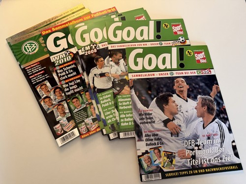 Goal sammelalbum und - sammelalbum, wm