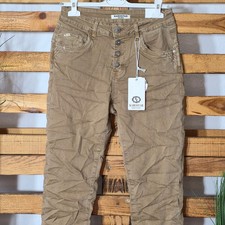 ** KAROSTAR CLASSIC BAGGY JEANS Gr. 36 - 48 JEANS HOSE MIT KNÖPFE TOP AKTUELL **