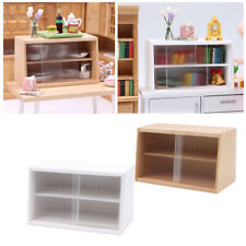 Maßstab 1:12 Puppenhaus Miniatur Kuchenvitrine Küchenschrank Möbel Accessoire