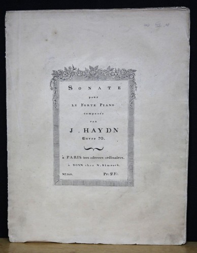 Haydn sonate pour - haydn:, le