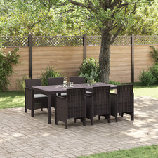 Garten Essgruppe Polt Rattan