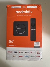 Android 14.0 TV98 Home Media Player Smart TV Box, US-Stecker