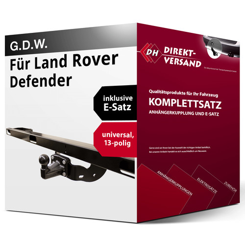 Anhängerkupplung starr - , +