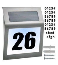 Solar LED Hausnummerleuchte