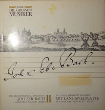 Bach Die Brandenburg. Konzerte 1. Serie In 3 Folgen, Band II NEAR MINT Bastei