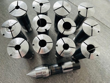 12x Spannzange Zugspannzange Ø3 bis Ø16mm Typ 358E - L=85 M21,1x1mm Weiler