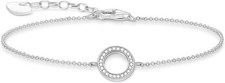 Thomas Sabo Damen Armband Kreis Zirkonia 925er Sterling Silber A1652-051-14-L19V