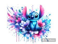 Panel Stitch verschiedene Motive Sweat Stoff