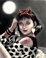 domina Woman  am Telefon art