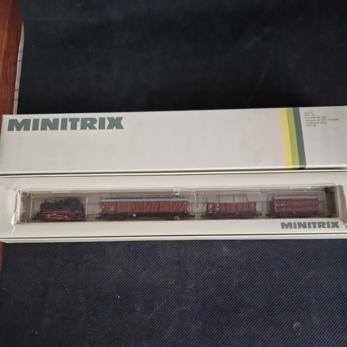 Minitrix güterzug set - minitrix, güterzug-set