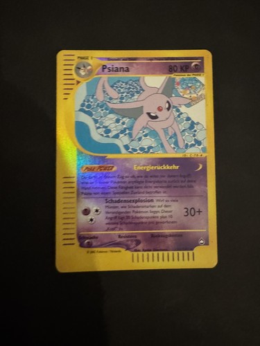 Pokemon karte psiana - pokemon, reverse