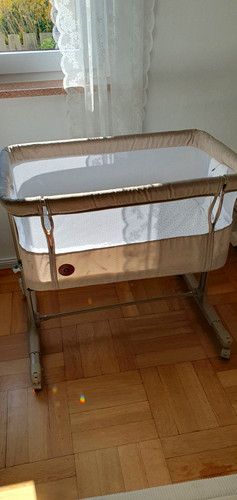 Baby beistellbett beige weiß - baby,