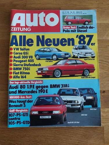 Auto zeitung 1986 ford - 25/1986,