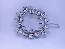 Schellenkranz Deko Glöckchen Metall glänzend und matt 