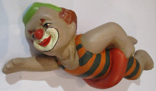 Clown antik Schwimmer Keramik