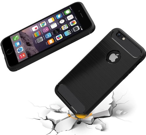 Apple iphone carbon - carbon, hülle